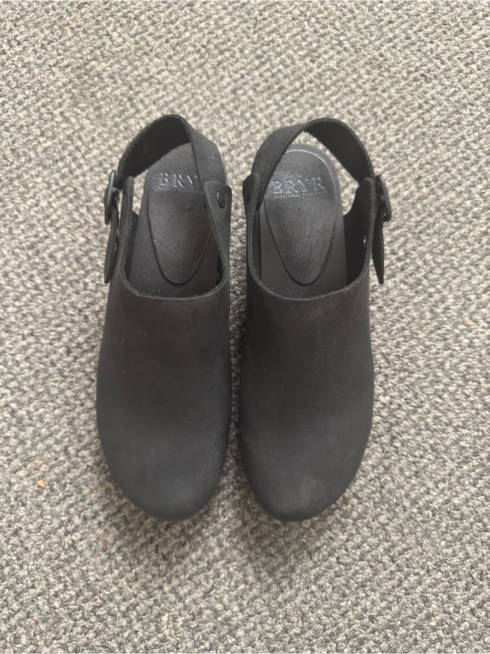 Bryr “Daphne Monochrome” Clogs in Black